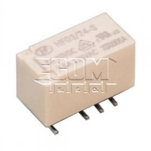 Miniaturní relé HFD3/5, 5 V DC, 2 přepínací kontakty