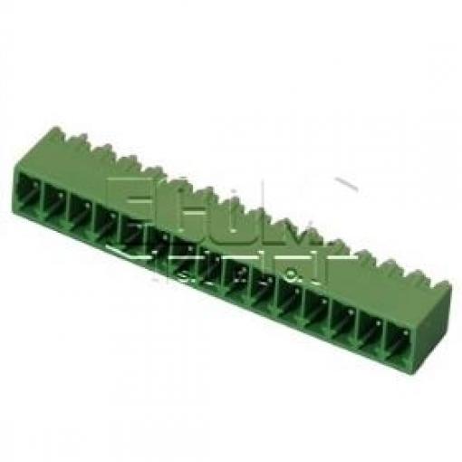 Vidlice 15EDGVC-3.81-15P-14-00A(H), 15 pólů, 250 V / 7 A, zelená