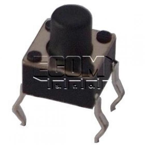 Tlačítko spínací 0650HAC-160G-G, 12 V / 50 mA, 6×6 mm