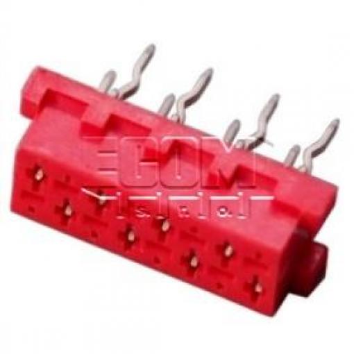 Konektor Micro-Match DS1015-04-08R6XB, 8 pinů, přímá zásuvka