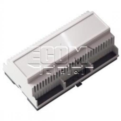 Krabička HMD 1597DIN9GY, DIN montáž, 155 × 90 × 58 mm, šedá