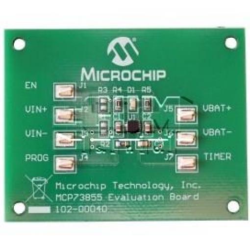 Vývojový kit nabíječ MCP73855EV, Li-Ion/Li-Polymer