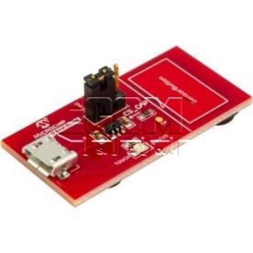 Vyhodnocovací kit AC160219 pro kapacitní dotykové snímání