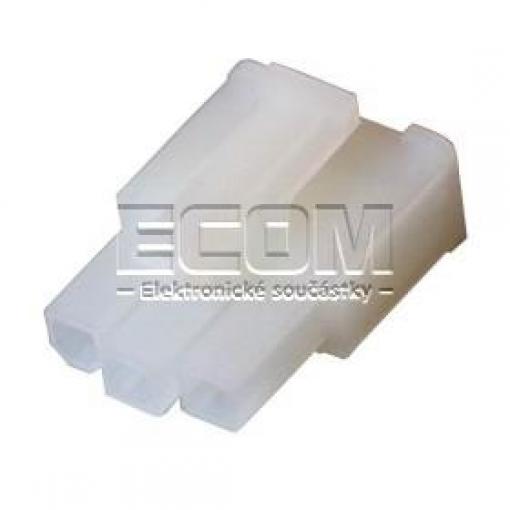 Zásuvka konektoru H5150-03PSW000R, 1×3, rozteč 4,2 mm, bílá