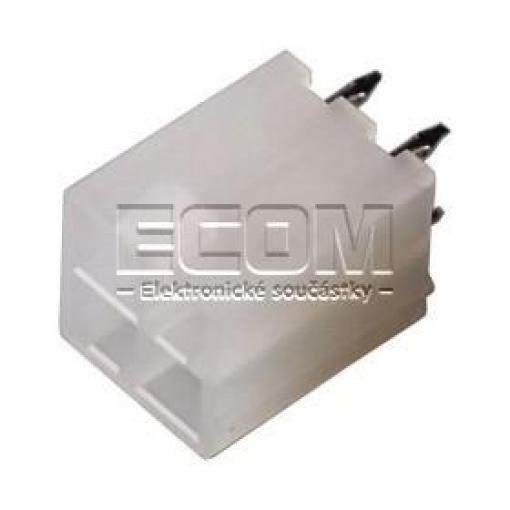 Vidlice W4505-04PDSBTWR, 2řadá × 2, přímá, rozteč 4,2 mm