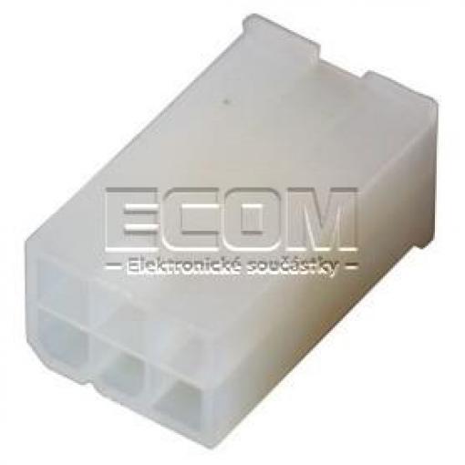 Pouzdro konektoru H5050-06PDWA00R, 2×3 vidlice, TER5050