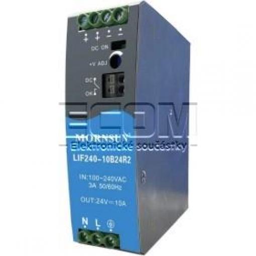 Průmyslový zdroj LIF240-10B12R2, 240 W, 12 V / 16 A, DIN