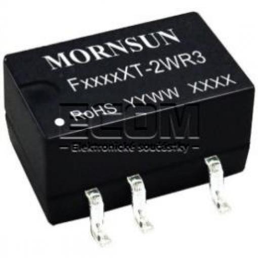 DC/DC měnič F1215XT-2WR3, 12 V → 15 V / 133 mA, DIP-8 SMD