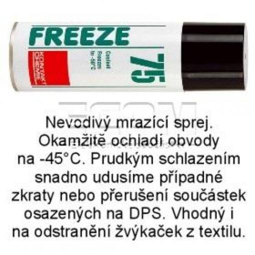Ochlazovací sprej FREEZE 75, 200 ml