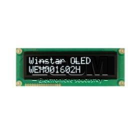 OLED znakový displej WEH001602HLPP5N00100, 2×16 znaků, 5 V