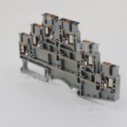 Svorka na DIN lištu DS2.5-3L-PV-01P-11-50A, 50 A