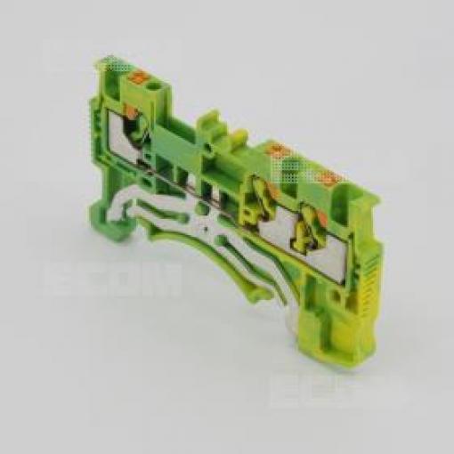 Svorka na DIN lištu DS1.5-TW-PE-01P-1C DEG