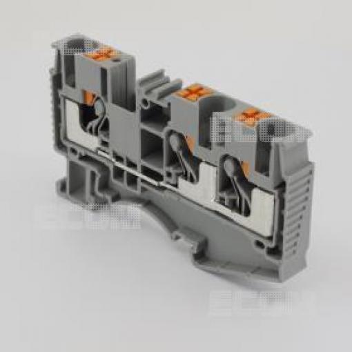 Svorka na DIN lištu DS6-TW-01P-11-00A(H), šedá