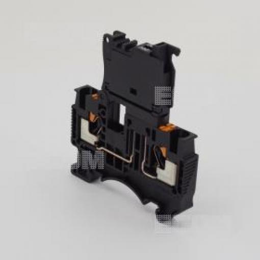 Pojistkové pouzdro DS4-HE-LD24-01P-13 na DIN lištu, 24 V, 6,3 A