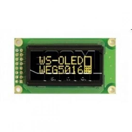 OLED grafický displej WEG005016ALPP5N00100, 50×16 px, žlutý