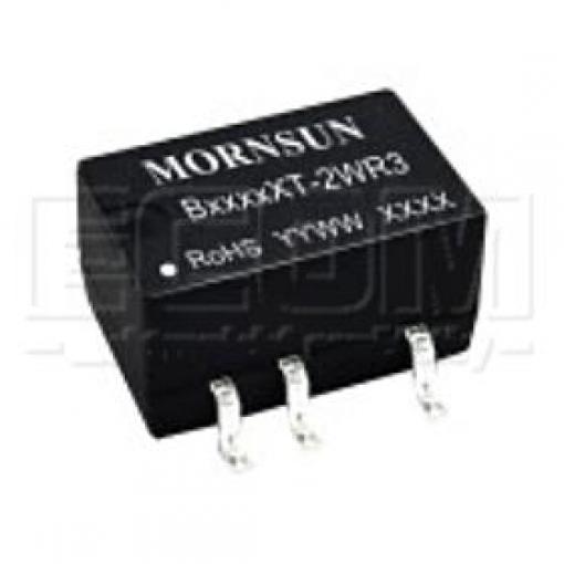 DC/DC měnič B2415XT-2WR3, 24 V na 15 V, 133 mA, izolovaný, DIP-8 SMD