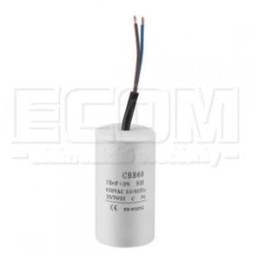 Motorový kondenzátor CBB60H-10, 10 µF / 450 V AC, MKP