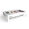 Solight LED smart venkovní řetěz s RGB žárovkami, bluetooth, 15 žárovek, 14m+6m, 10W - WO795