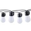 Solight LED smart venkovní řetěz s RGB žárovkami, bluetooth, 15 žárovek, 14m+6m, 10W - WO795