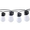 Solight LED smart venkovní řetěz s RGB žárovkami, bluetooth, 15 žárovek, 14m+6m, 10W - WO795
