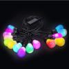 Solight LED smart venkovní řetěz s RGB žárovkami, bluetooth, 15 žárovek, 14m+6m, 10W - WO795
