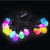 Solight LED smart venkovní řetěz s RGB žárovkami, bluetooth, 15 žárovek, 14m+6m, 10W - WO795