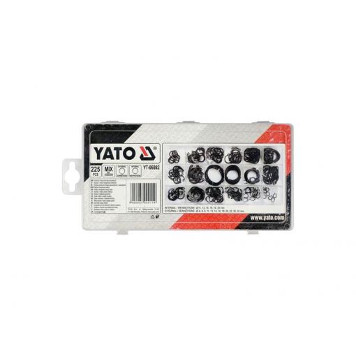 Sada pojistných kroužků YATO YT-06882 225ks