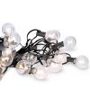 Solight LED venkovní řetěz s žárovkami, 25 žárovek, 15m+5m, 19W, teplá bílá - WO794