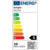 Solight LED venkovní řetěz s žárovkami, 25 žárovek, 15m+5m, 19W, teplá bílá - WO794