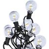 Solight LED venkovní řetěz s žárovkami, 25 žárovek, 15m+5m, 19W, teplá bílá - WO794
