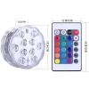Voděodolné RGB LED světlo h_k388, IP65, dálkové ovládání