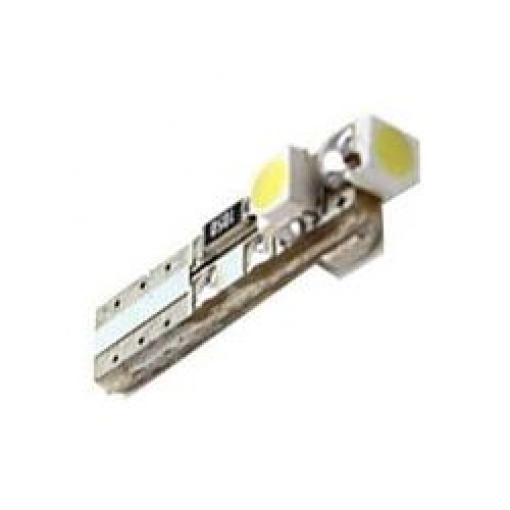 LED žárovka T5 12 V / 0,8 W, bílá, SMD3528