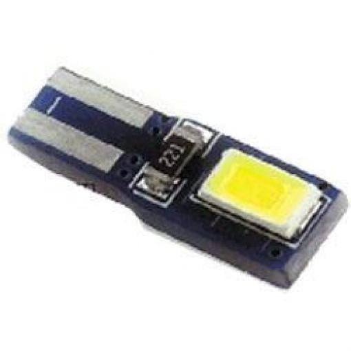 LED žárovka T5 12 V / 1 W, bílá, CANBUS
