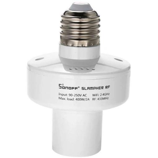 Objímka E27 Wifi Sonoff Slampher - Smart Lamp Holder, DOPRODEJ