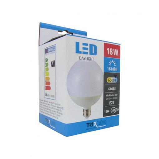 LED žárovka 18 W, G120, E27, studená bílá 6500 K