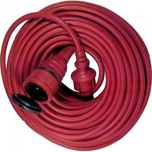 Prodlužovací přívod 20 m, 3× 1,5 mm², 16 A, IP44, gumový obal