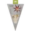 Papírová vánoční hvězda Retlux RXL 363, 10 LED, 60 cm, zlatá