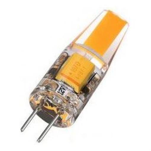 LED žárovka G4, 12 V DC/AC, 2 W, COB, 6000 K, 360°