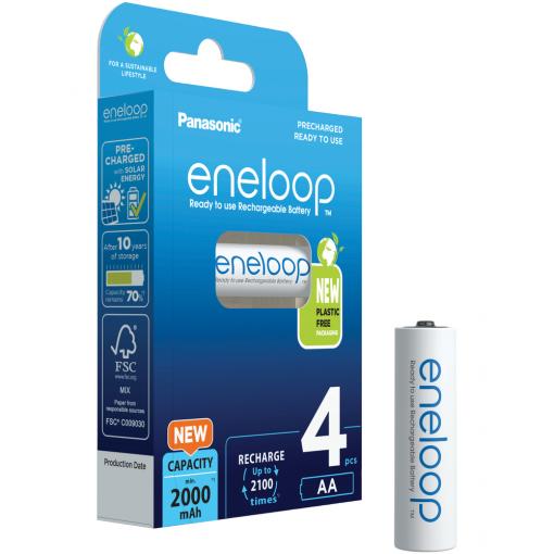 Baterie ENELOOP, AA (HR6),   BK-3MCDE/4BE cena za balení 4 ks