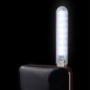 USB lampička 8× LED, studená bílá 6500K