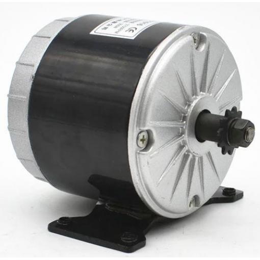 Komutátorový motor MY1016, 36 V / 350 W, pro elektrokoloběžky