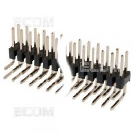 Kolíková lišta lámací DS1022-2×8RF11, 2řadá × 8 pinů, 90°