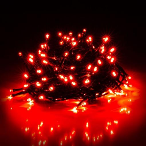 Vánoční LED řetěz Retlux RXL 307, 150 LED, 15 m, červený