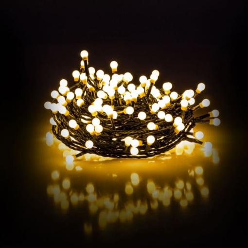 Vánoční řetěz RXL 265 Kul, 100 LED, 8 funkcí, 10+5 m, teplá bílá