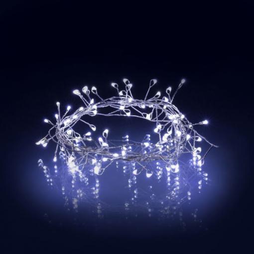 Vánoční řetěz RXL 276 Nano, 100 LED, 7,4 m, studená bílá, IP44