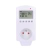 Solight termostaticky spínaná zásuvka, zásuvkový termostat, 230V/16A, režim vytápění nebo chlazení, různé teplotní režimy - DT40
