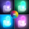 Solight Noční LED RGB světléko se světelným sensorem, volitelná barva světla, 230V  - WL910