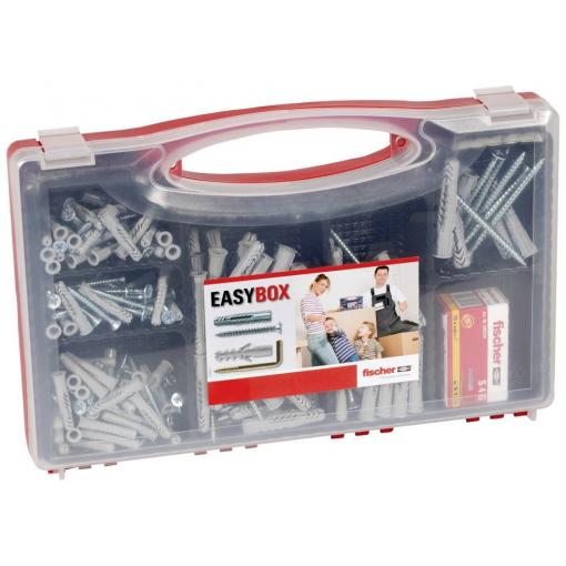 Fischer 533630 EASY Box - UX + Screw souprava hmoždinek 126 ks