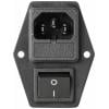 TRU COMPONENTS, TC-10101460 síťový filtr, 250 V/AC, 6 A, 0.8 mH