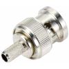 TRU COMPONENTS TC-10101472 BNC konektor zástrčka, rovná 50 Ω 1 ks